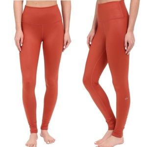 Alo high waist airbrush legging - sunbaked